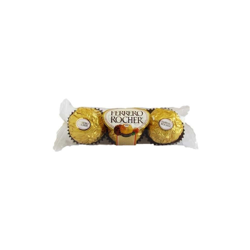 Bombons Ferrero Rocher com 3 Unidades