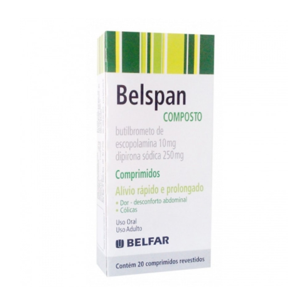 Belspan Composto com 20 Comprimidos