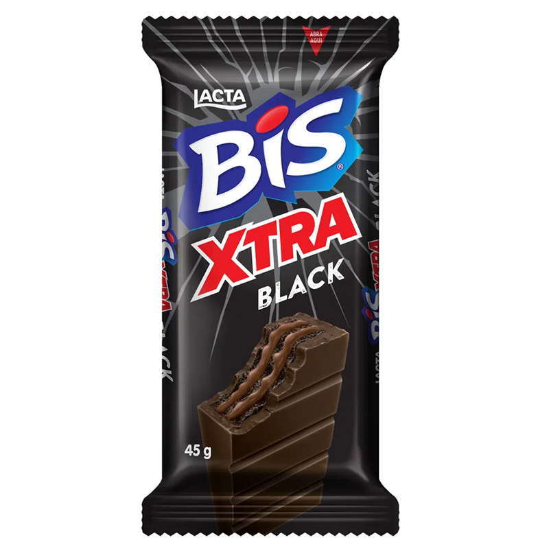 Chocolate Lacta Bis Xtra Black 45g