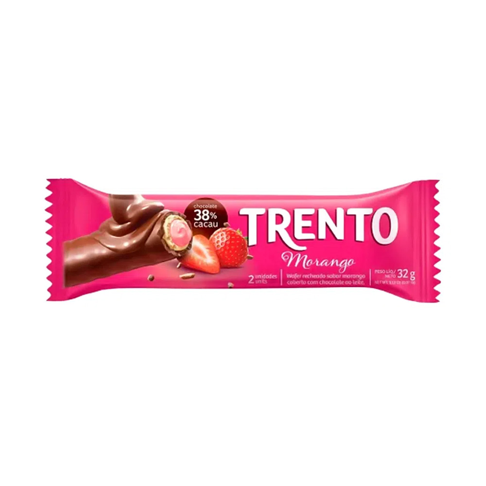 Chocolate Trento Morango 32g