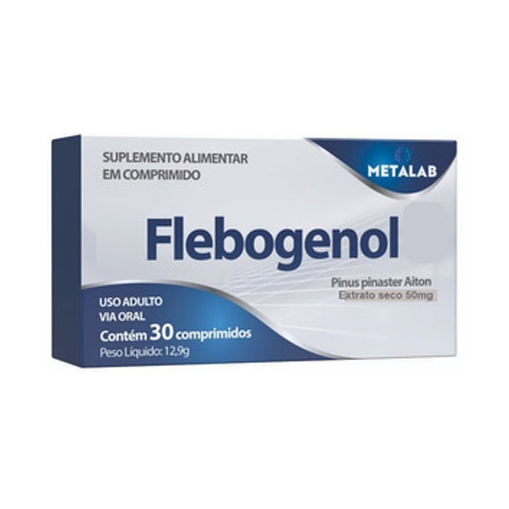 Flebogenol 50mg com 30 Comprimidos