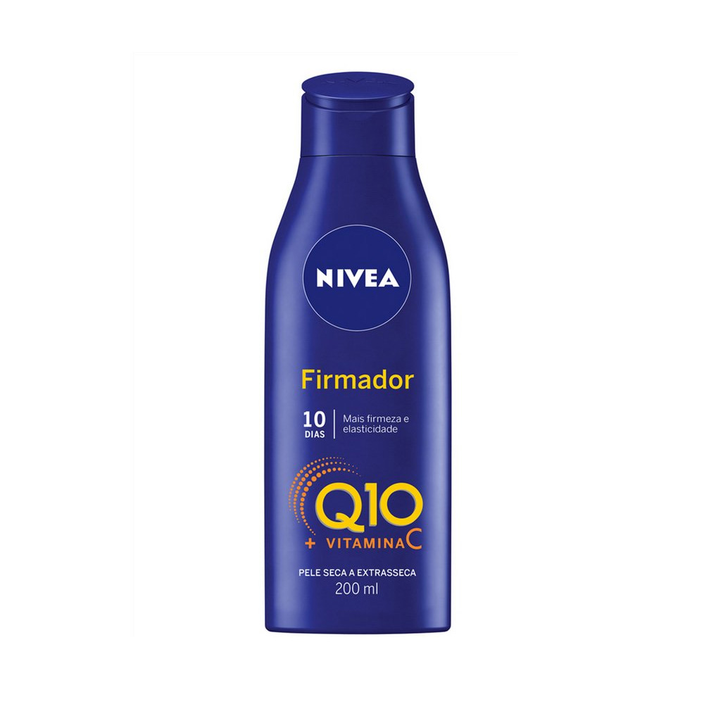 Hidratante Nivea Firmadora Q10 + Vitamina C para Pele Seca a Extrasseca 200ml