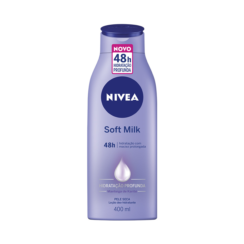 Hidratante Nivea Soft Milk para Pele Seca 200ml
