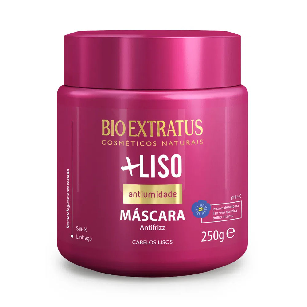Máscara de Tratamento Bio Extratus +Liso Antifrizz 250g