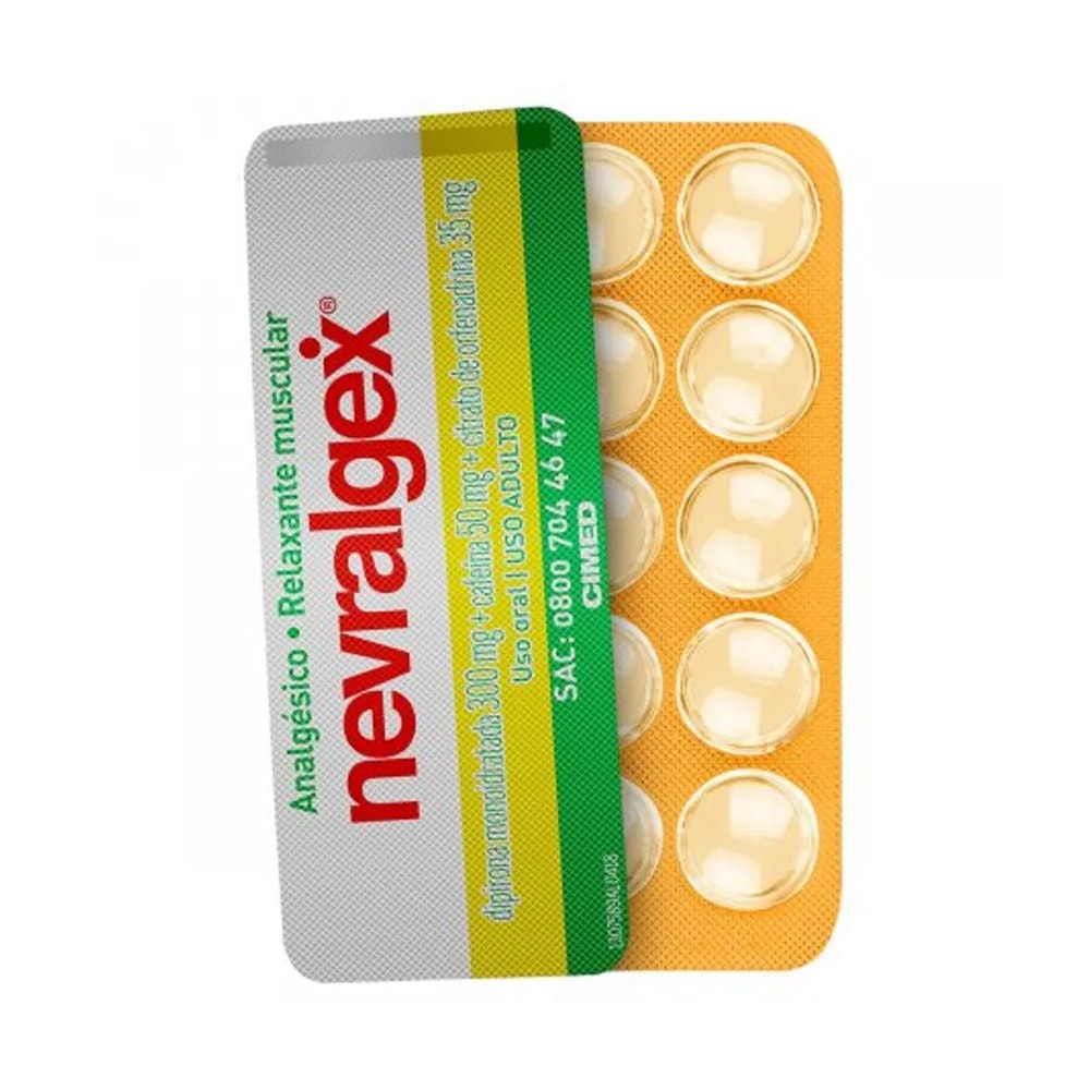 Nevralgex com 10 Comprimidos