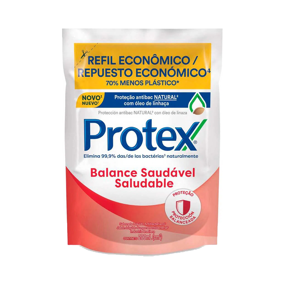 Sabonete Líquido Protex Balance Saudável Refil 200ml
