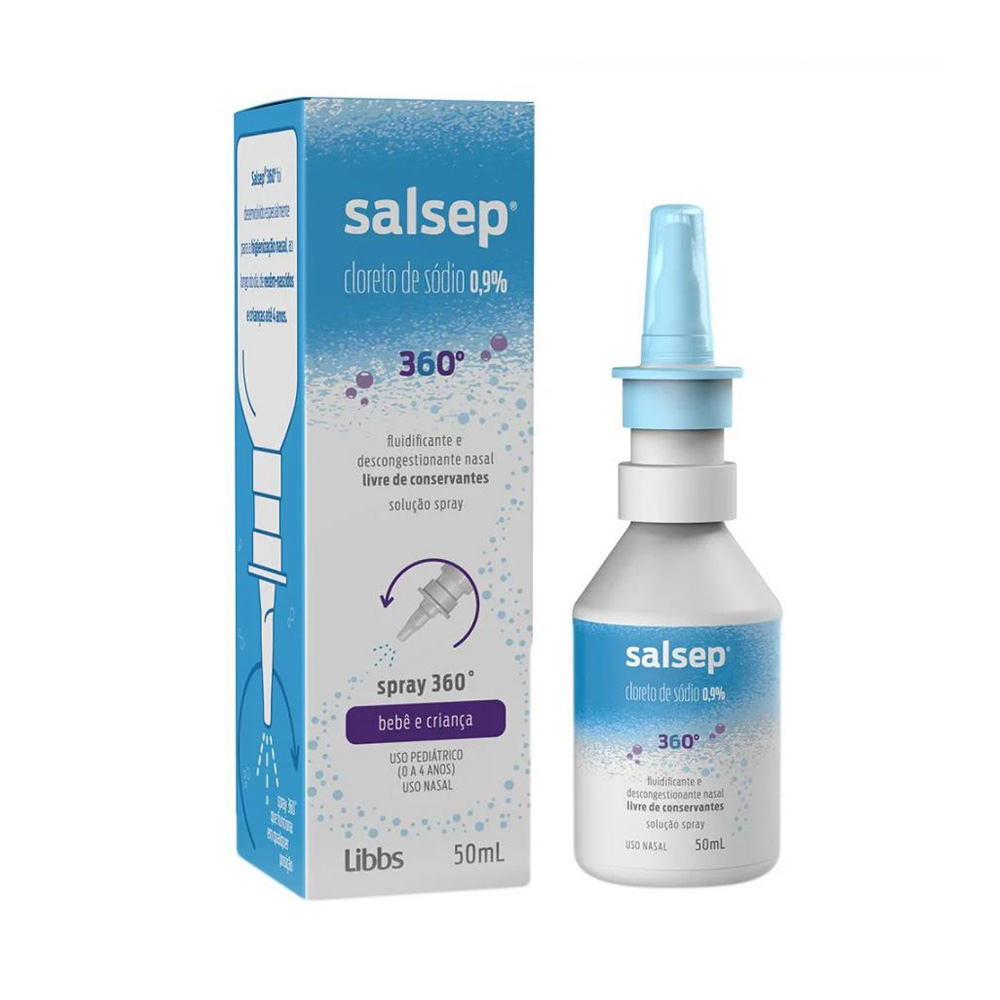 Salsep 360 Spray Nasal 50ml - Uso Pediátrico